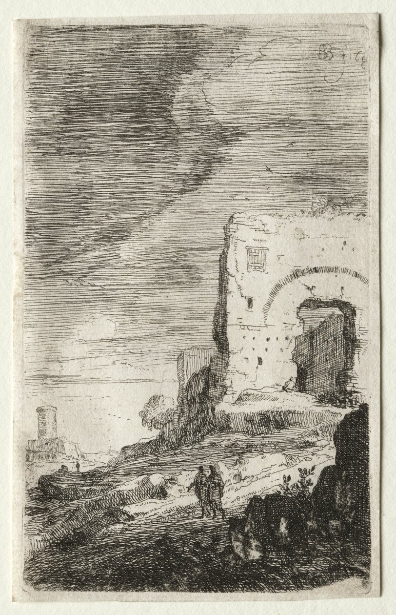 Los Baños de Caracalla de Bartholomeus Breenberg