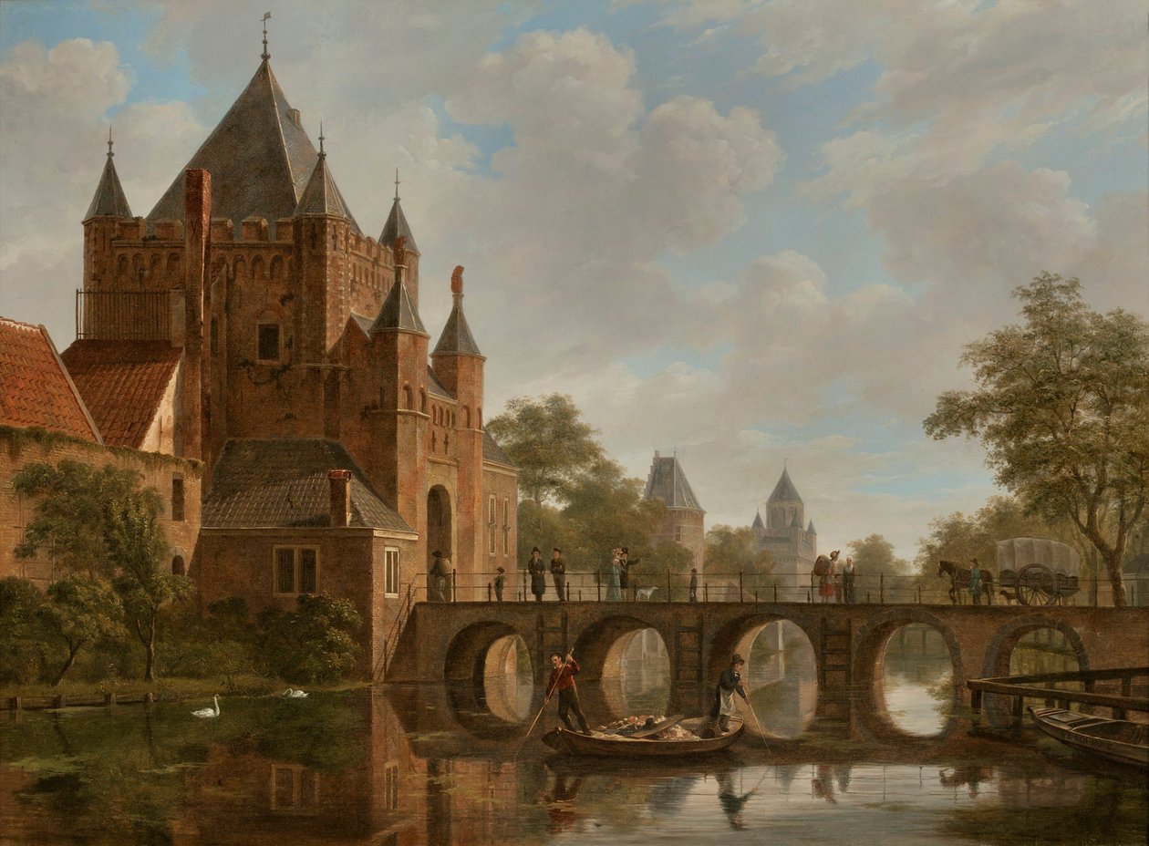 De Grote Houtpoort, Haarlem de Bartholomeus Johannes van Hove