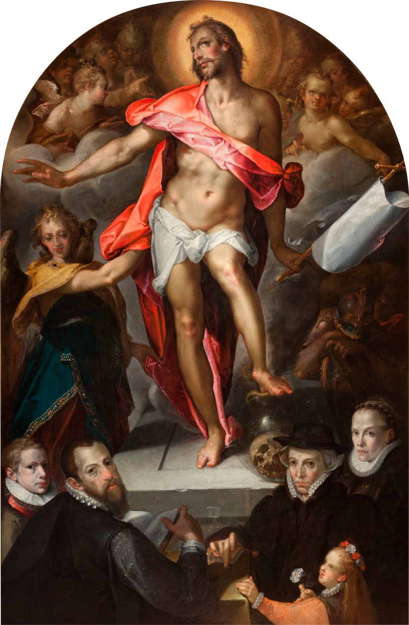 Epitafio del orfebre Nicolas Müller de Praga de Bartholomeus Spranger