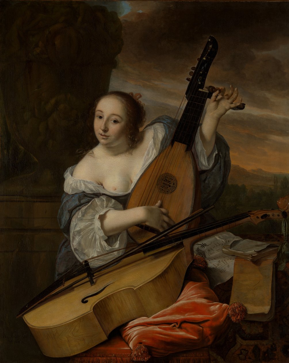 El músico de Bartholomeus van der Helst