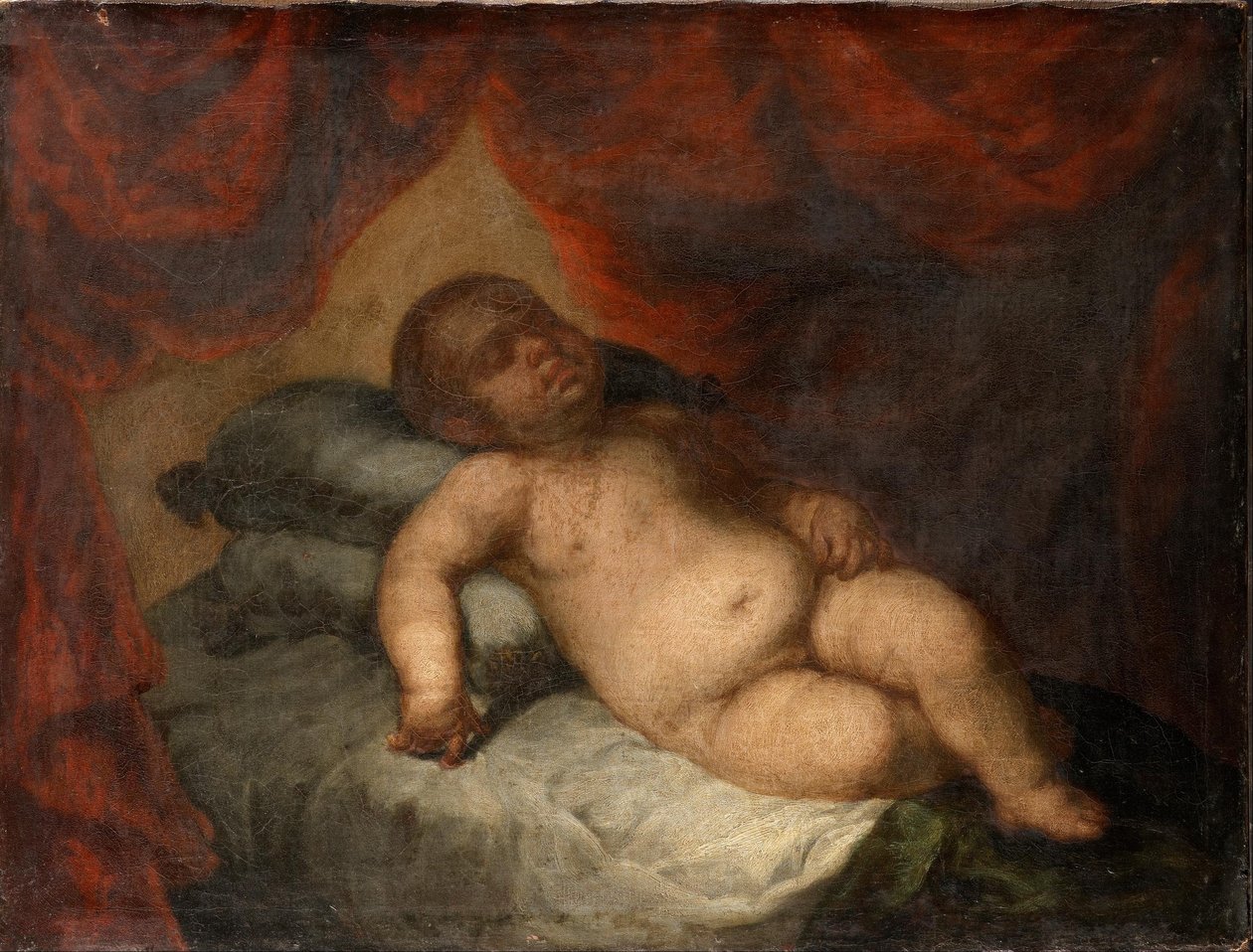 Niño Cristo dormido de Bartolomé Esteban Murillo