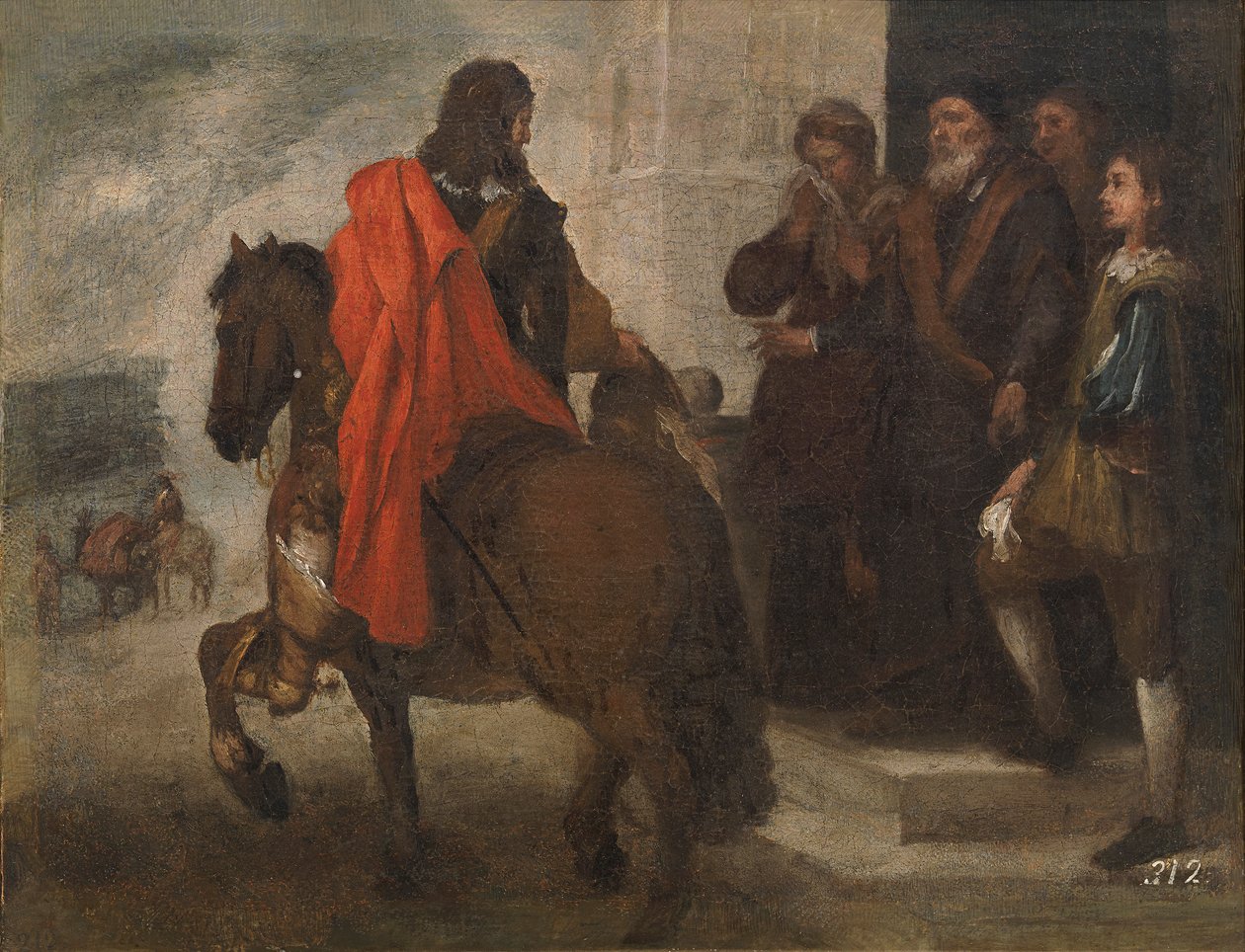 La despedida del hijo pródigo de Bartolomé Esteban Murillo