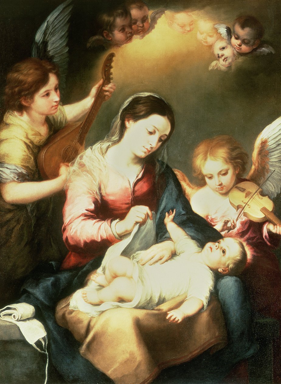 Virgen de los Pañales de Bartolomé Esteban Murillo