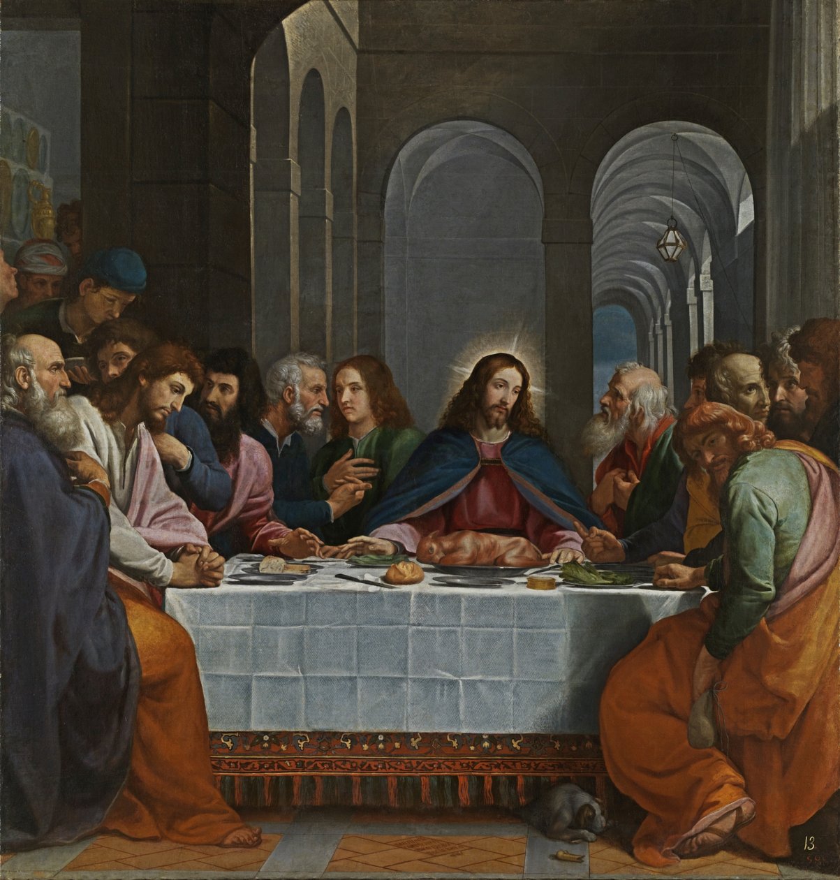 La Última Cena de Bartolomé Carducho