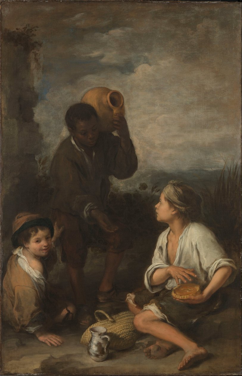 Tres niños de Bartolomé Esteban Murillo