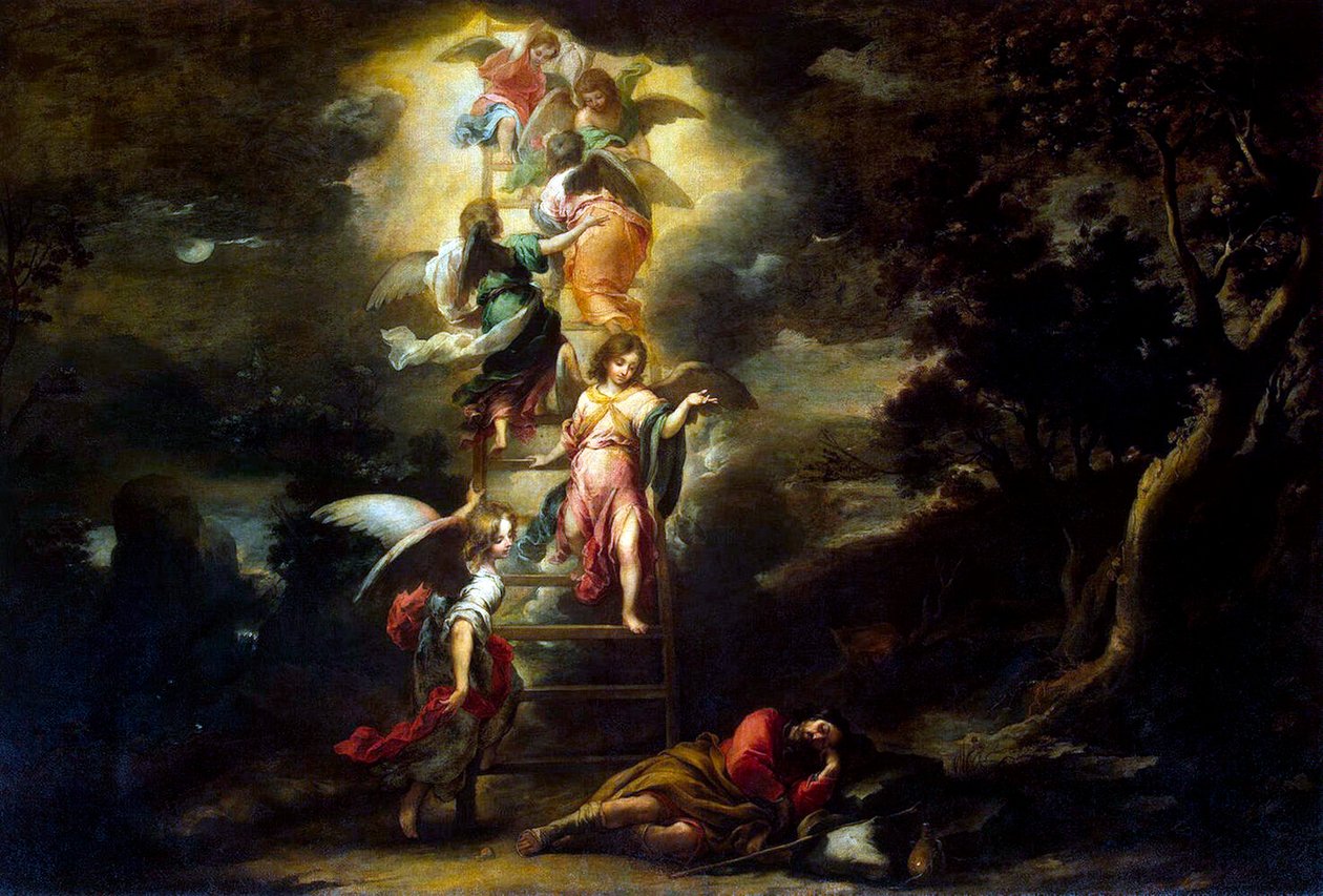 El sueño de Jacob, c. 1665 de Bartolomé Esteban Murillo