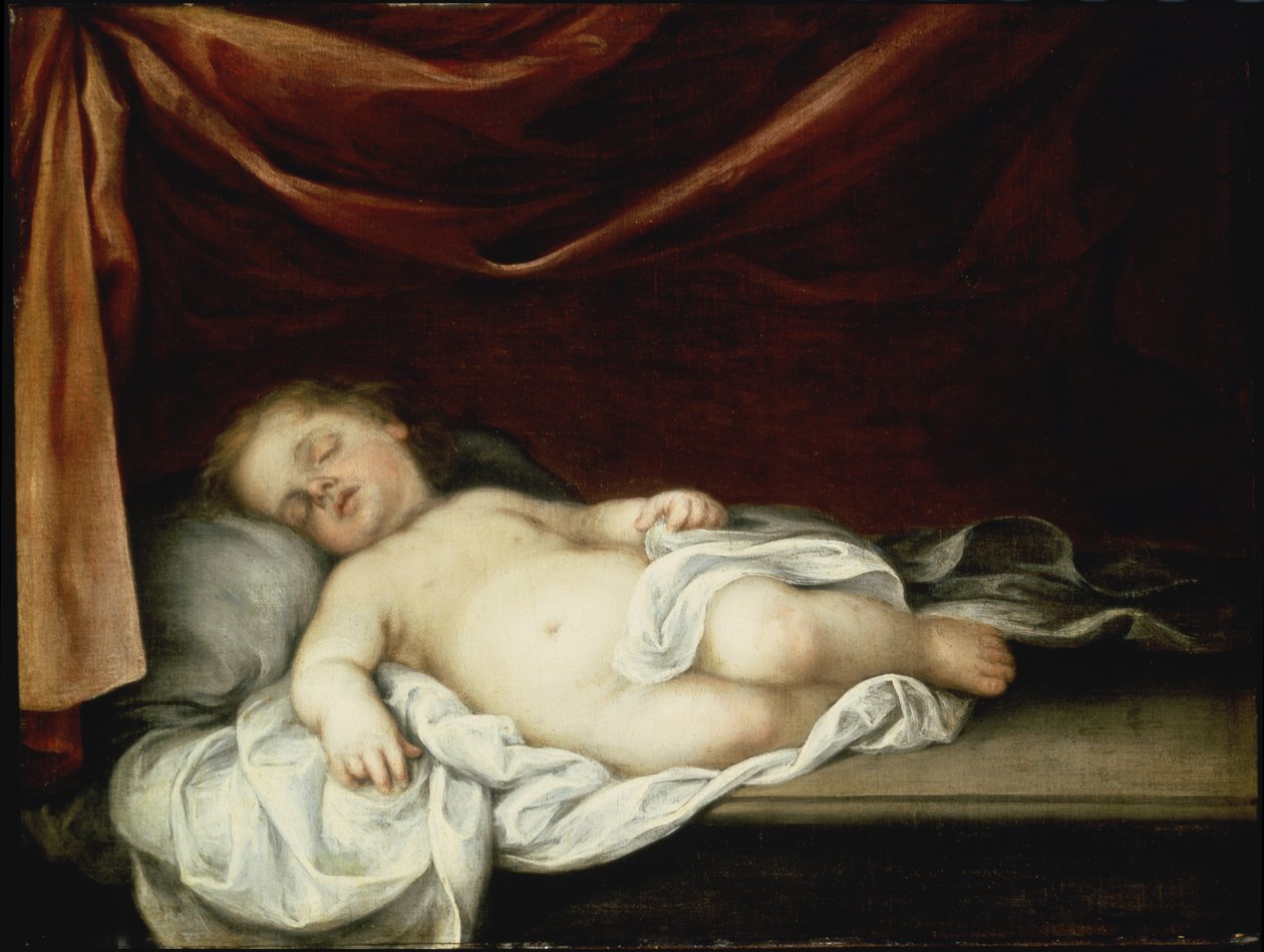 El niño Jesús dormido de Bartolomé Esteban Murillo