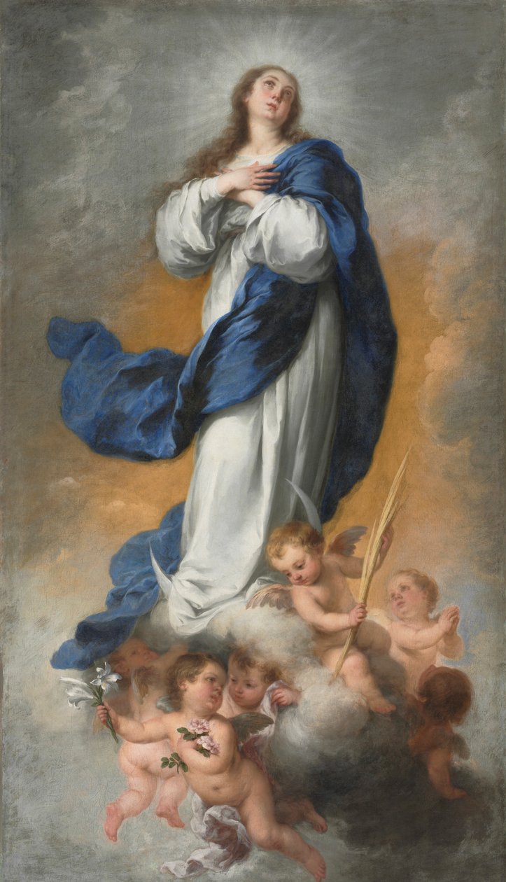 La Inmaculada Concepción, c. 1680 de Bartolomé Esteban Murillo