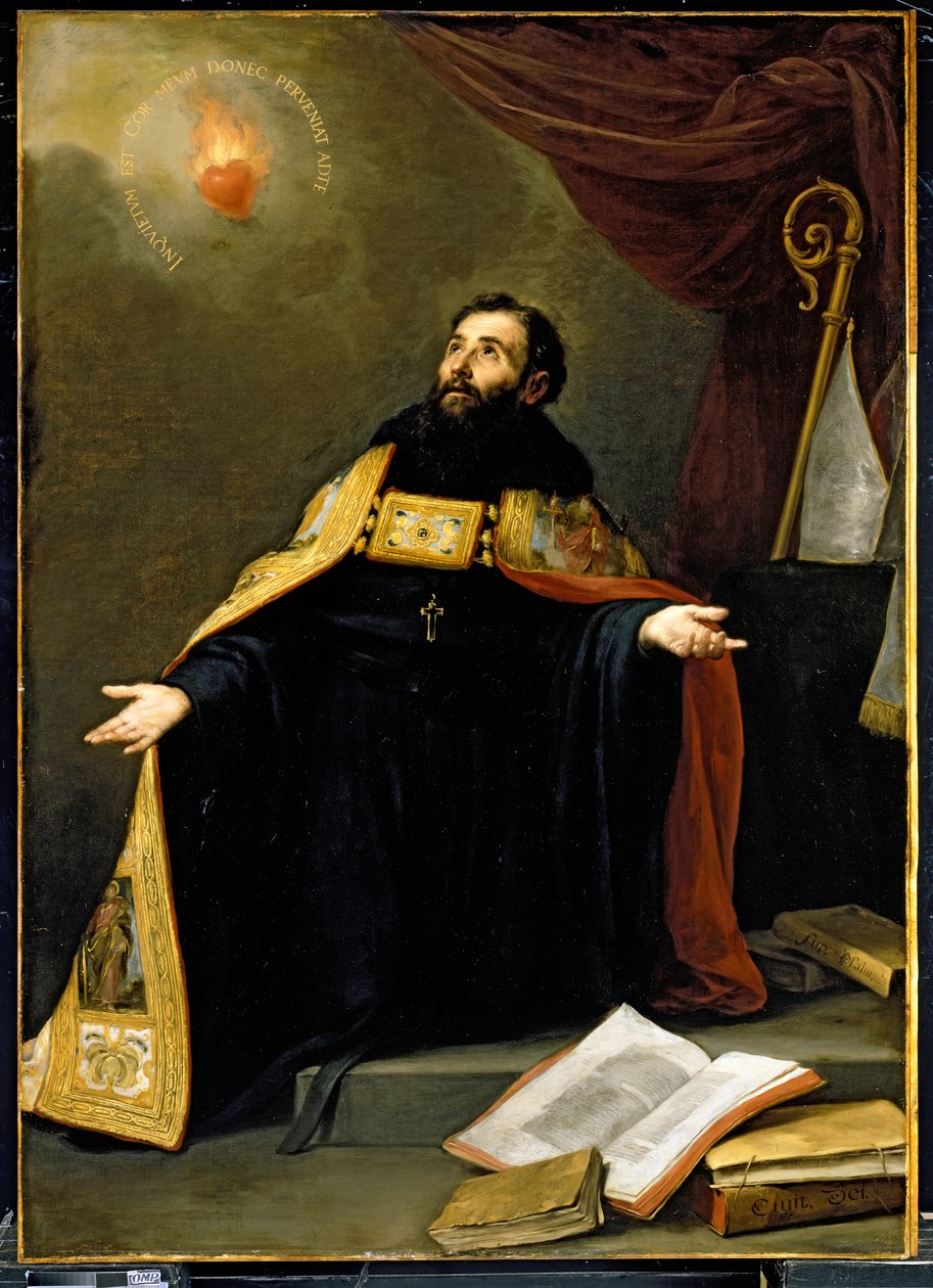 San Agustín en éxtasis de Bartolomé Esteban Murillo