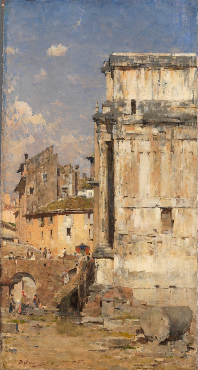 Arco de Septimio Severo de Bartolomeo Bezzi