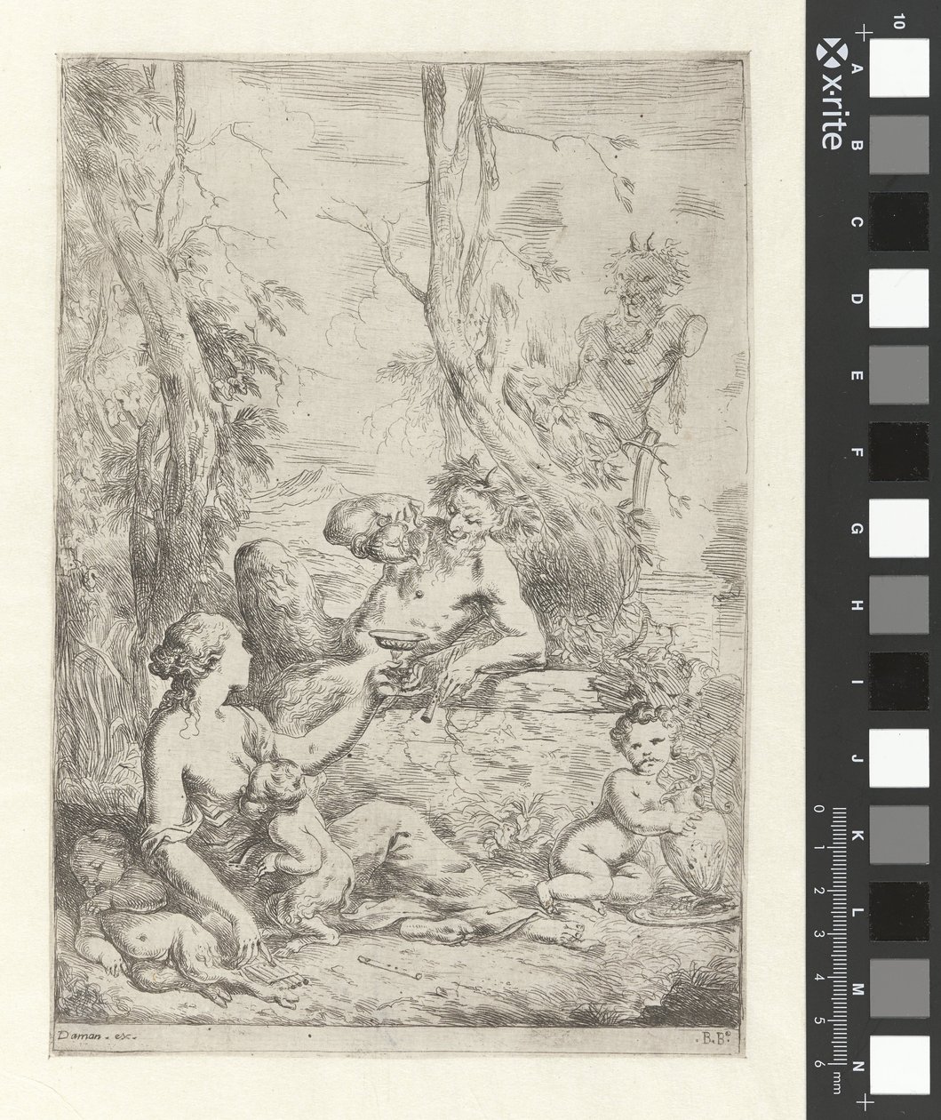 cordón umbilical de Bartolomeo Biscaino