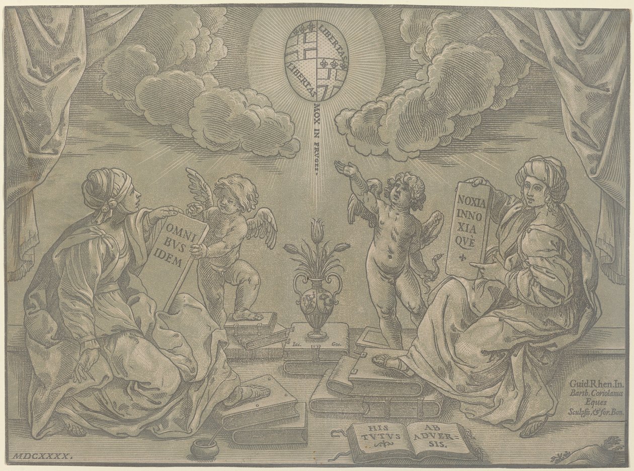 Tesis de Bartolomeo Coriolano after Guido Reni