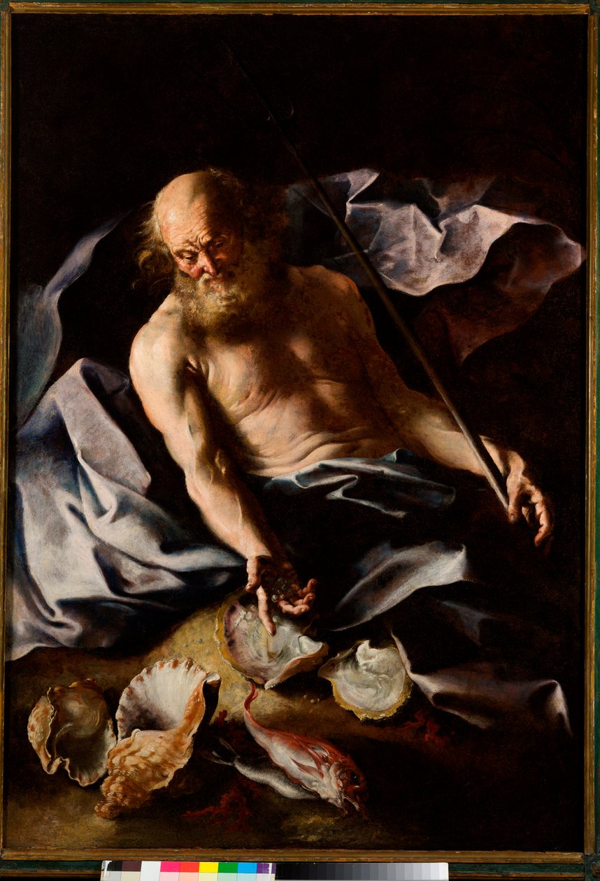 Neptuno de Bartolomeo Guidobono
