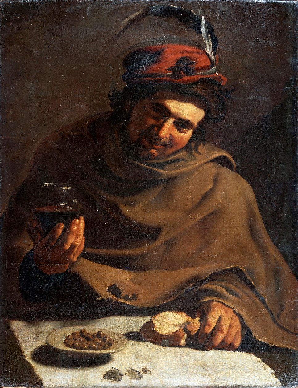 Desayuno, principios del siglo XVII de Bartolomeo Manfredi