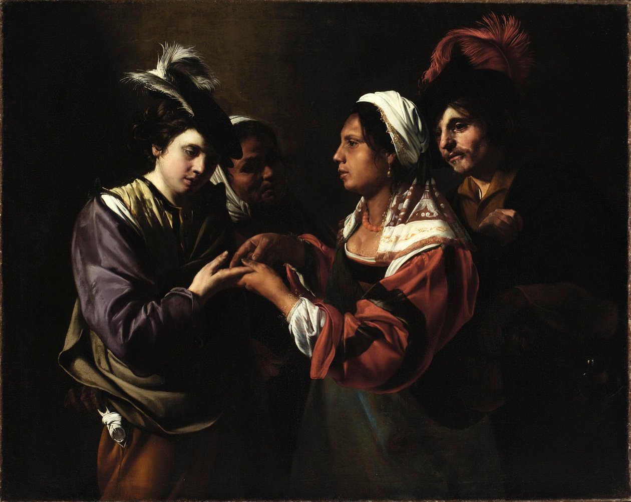 El adivino de Bartolomeo Manfredi