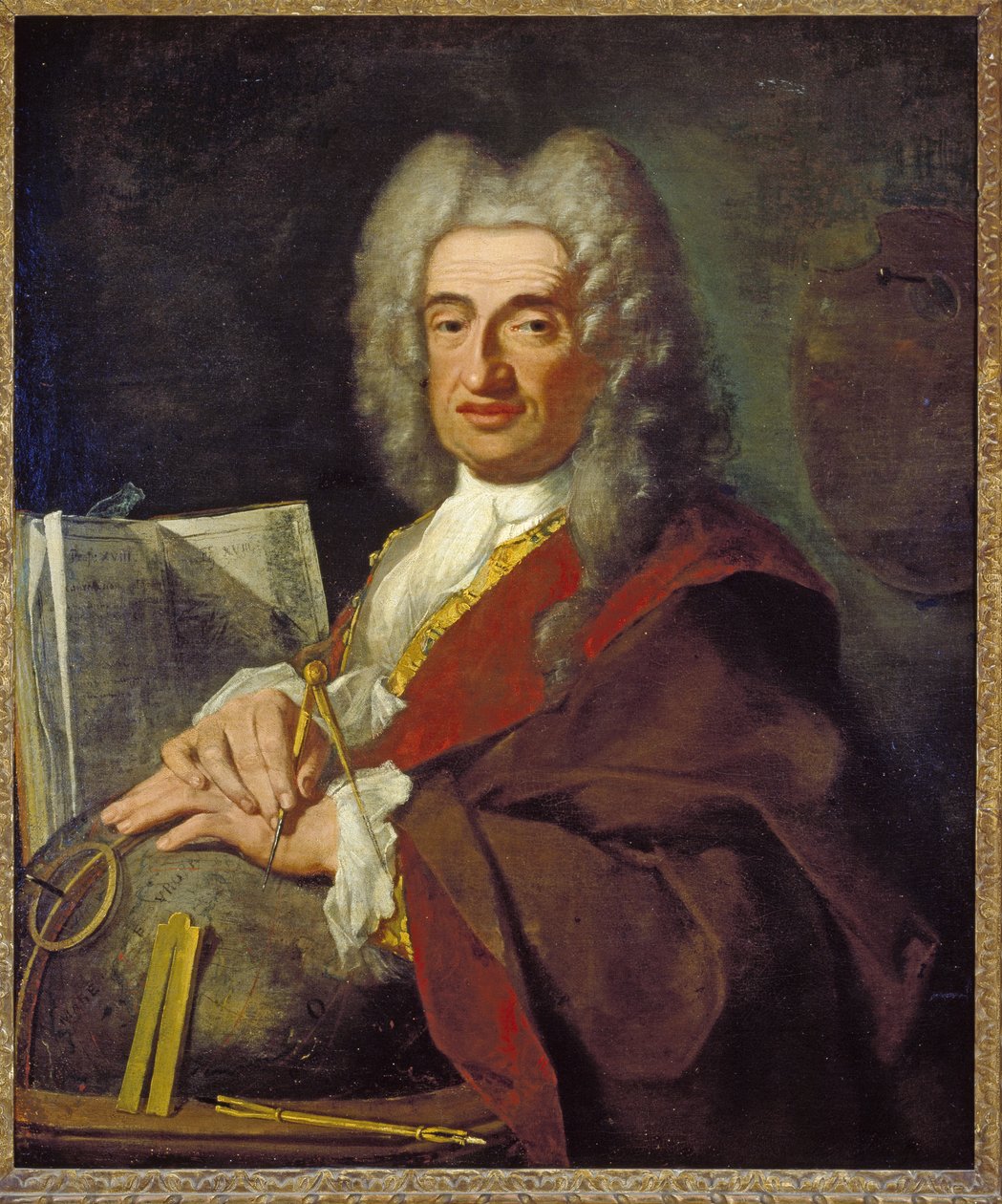 Luca Carlevarijs, c.1724 (óleo sobre lienzo) de Bartolomeo Nazari