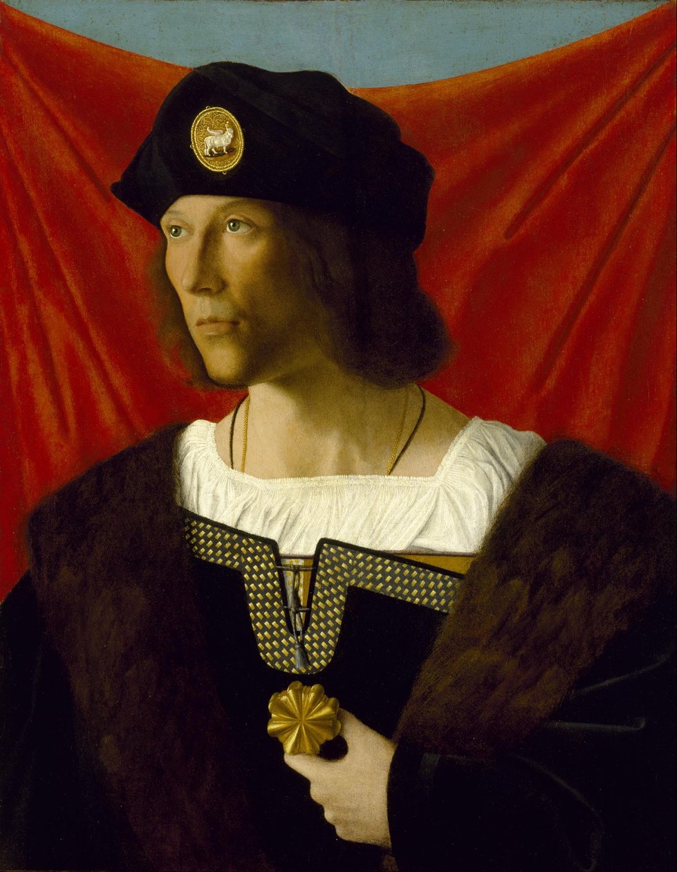 Retrato de un caballero de Bartolomeo Veneto