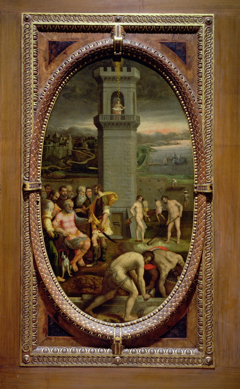 Danae, 1572 de Bartolomeo di Mariano Traballesi