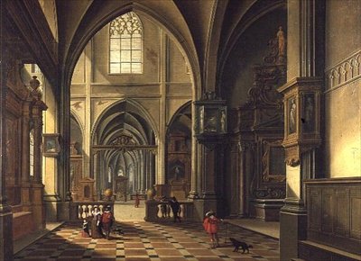 Interior de una Catedral de Bartolomeus van Bassen