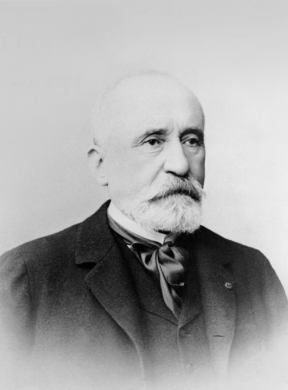 Retrato de Pierre Puvis de Chavannes de Bary