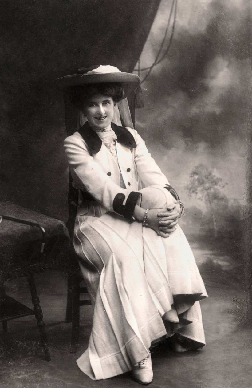 Decima Moore 1871-1964, actriz inglesa, 1907 de Bassano Studio