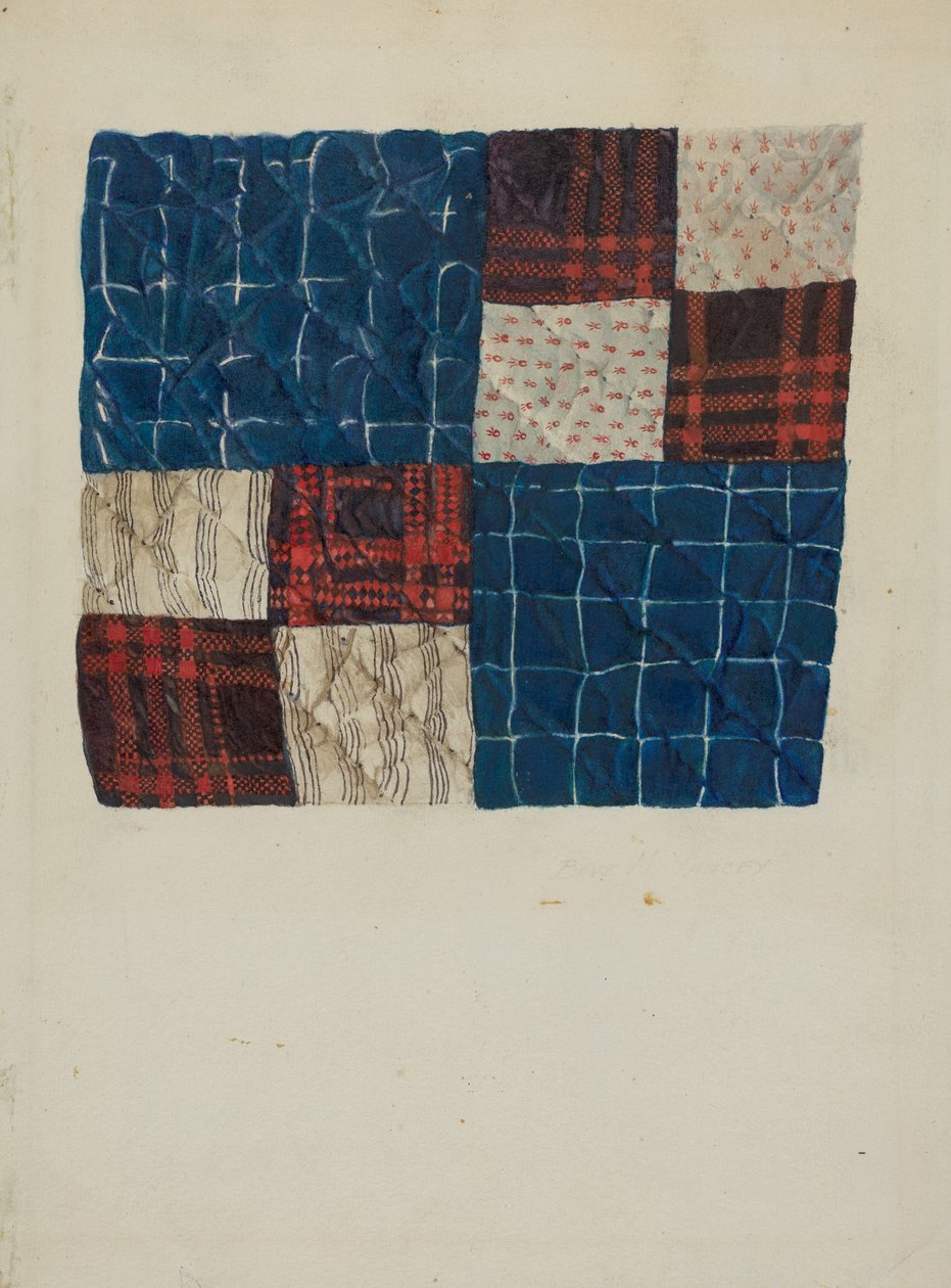 Cuadrado de colcha de Baye M. Yancey