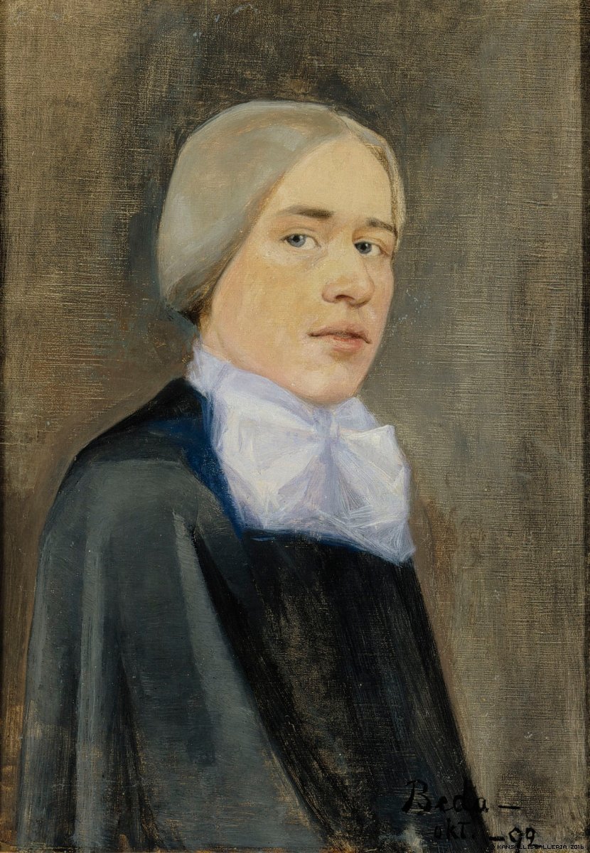 Autorretrato de Beda Stjernschantz