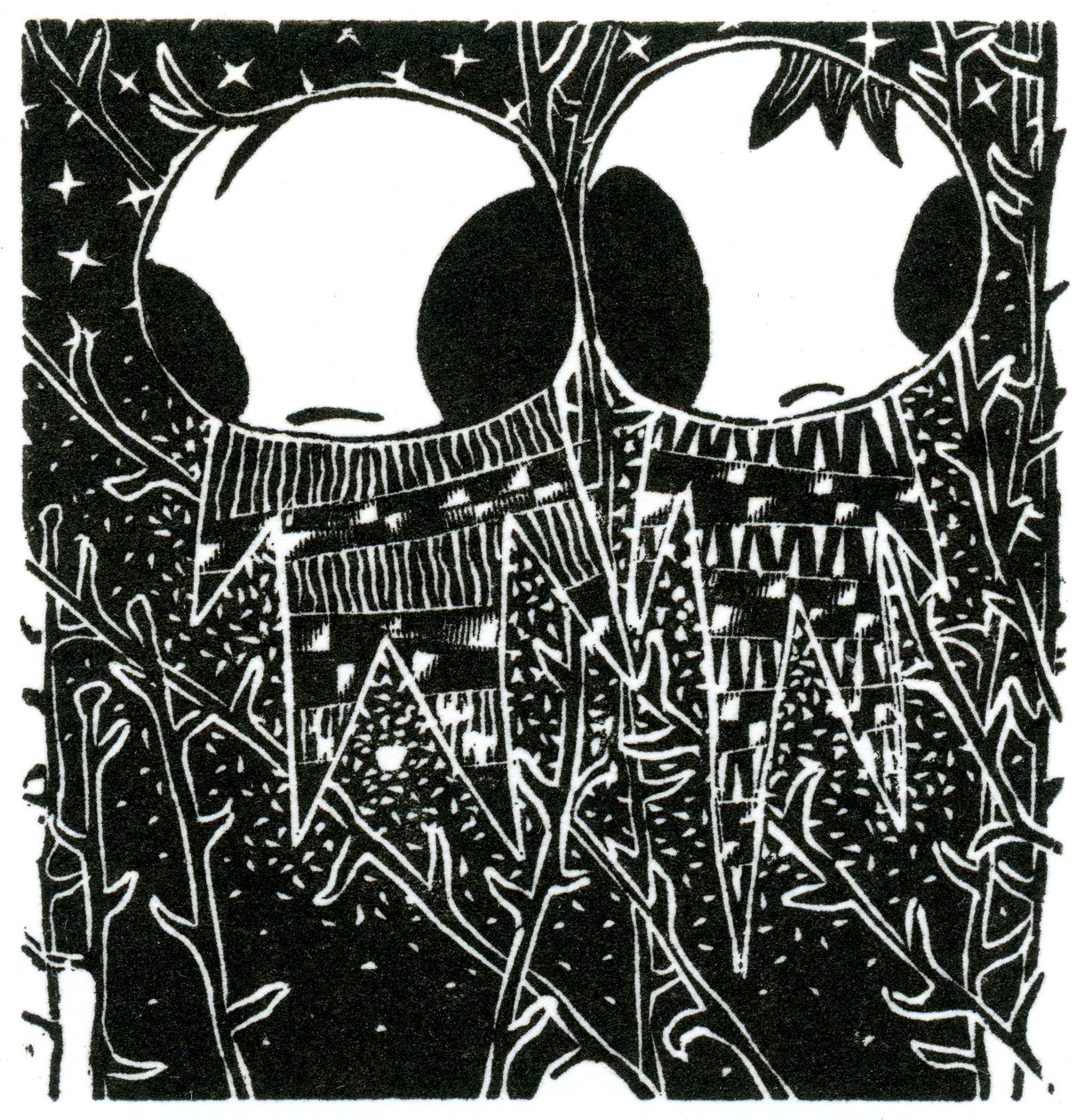 Ladrones de sueños observando las estrellas, 2013 de Bella Larsson