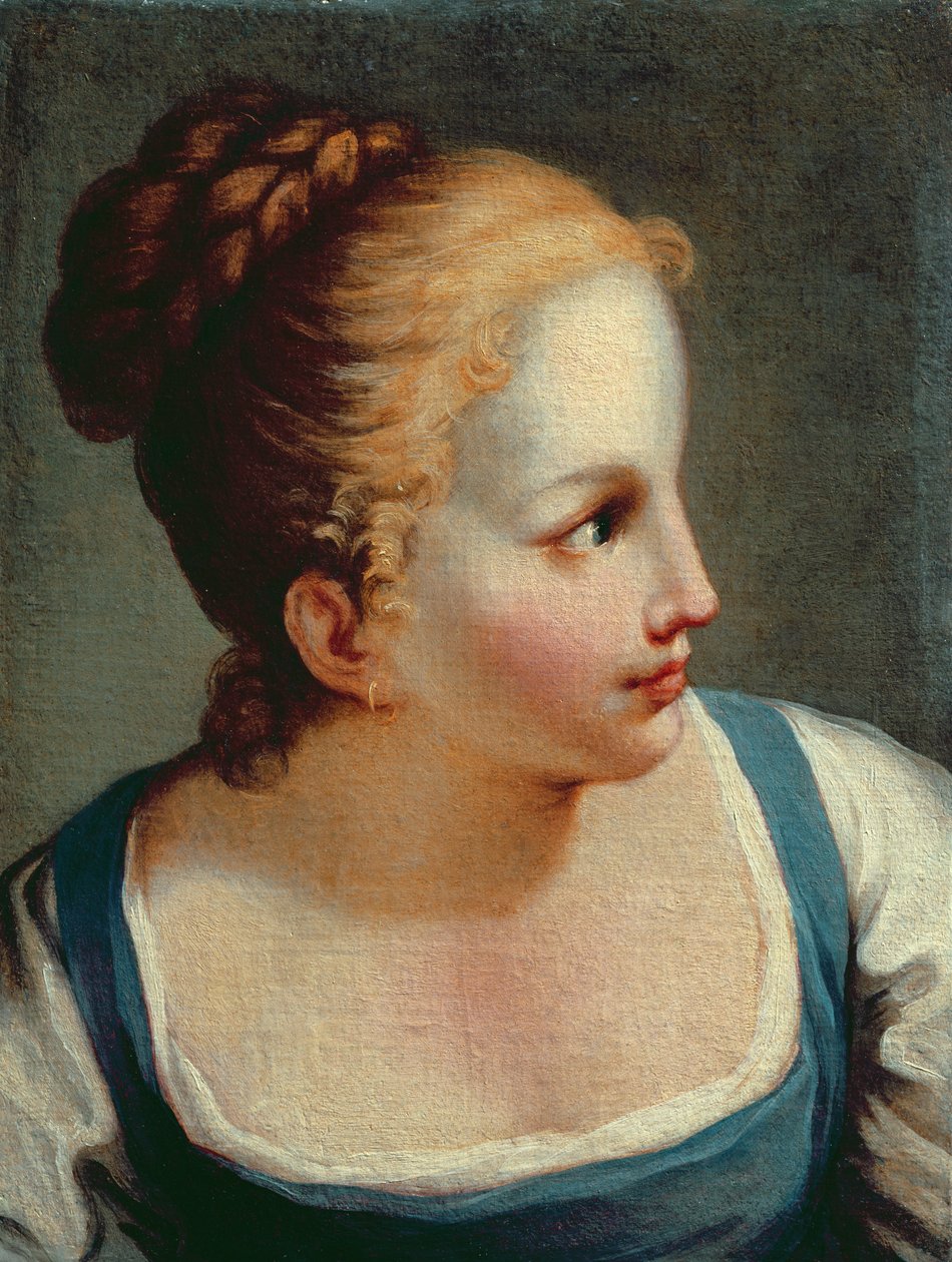 Cabeza de una joven de Benedetto Luti
