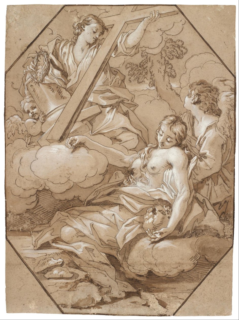El éxtasis de Santa María Magdalena de Benedetto Luti