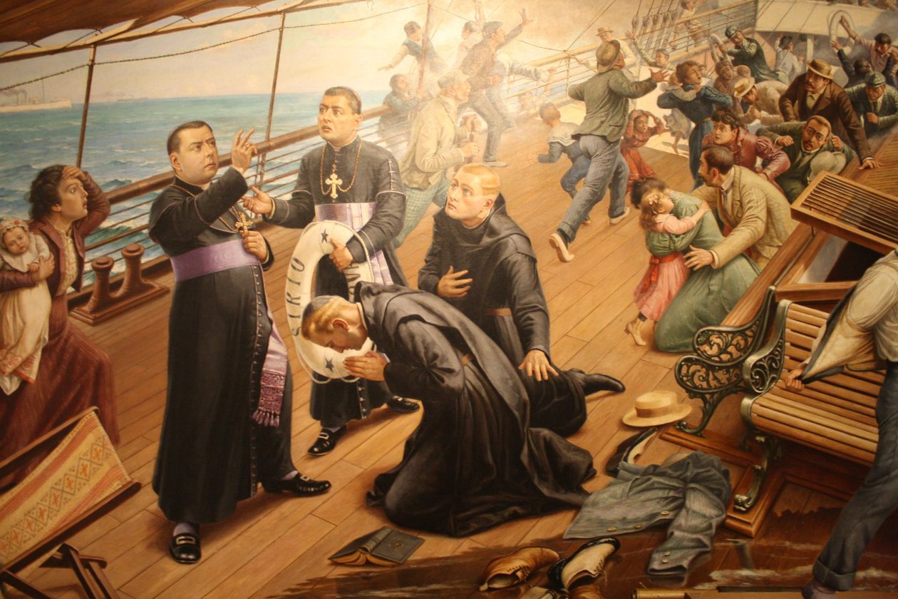Naufragio del Sirion de Benedito Calixto