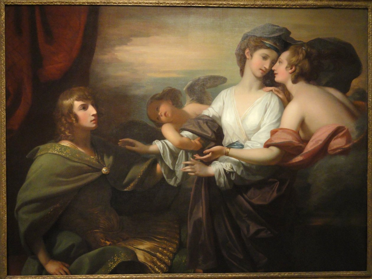 Helena Llevada a París de Benjamin West