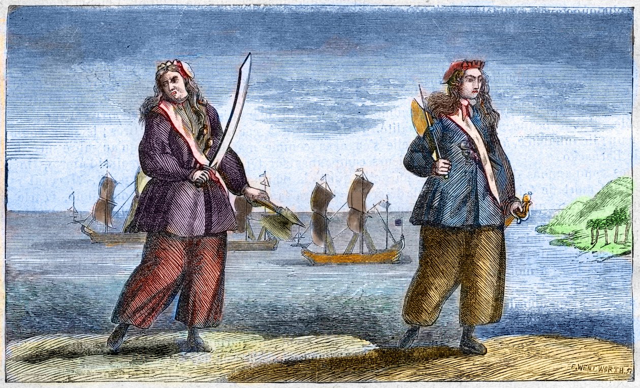Anne Bonny y Mary Read de Benjamin Cole
