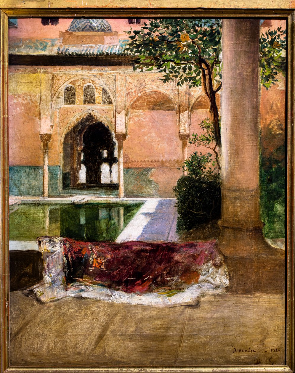 Patio de la Alhambra de Benjamin Constant