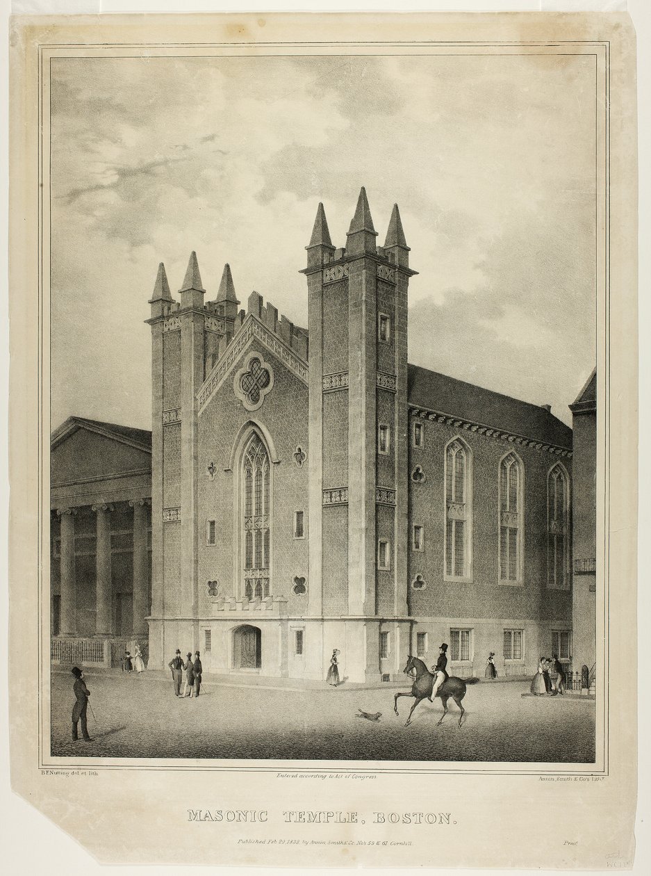 Templo Masónico, Boston de Benjamin F. Nutting
