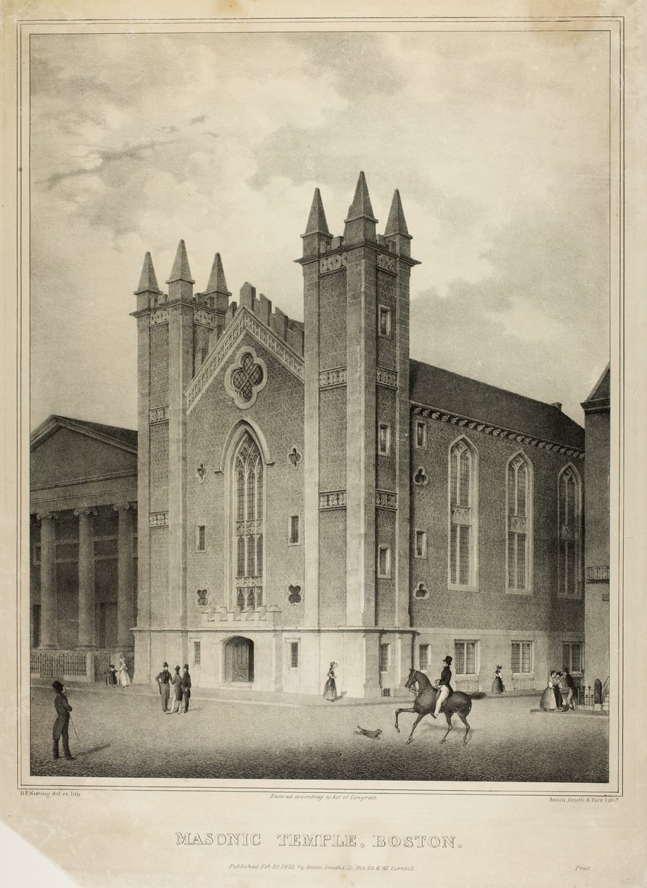 Templo Masónico, Boston de Benjamin F. Nutting