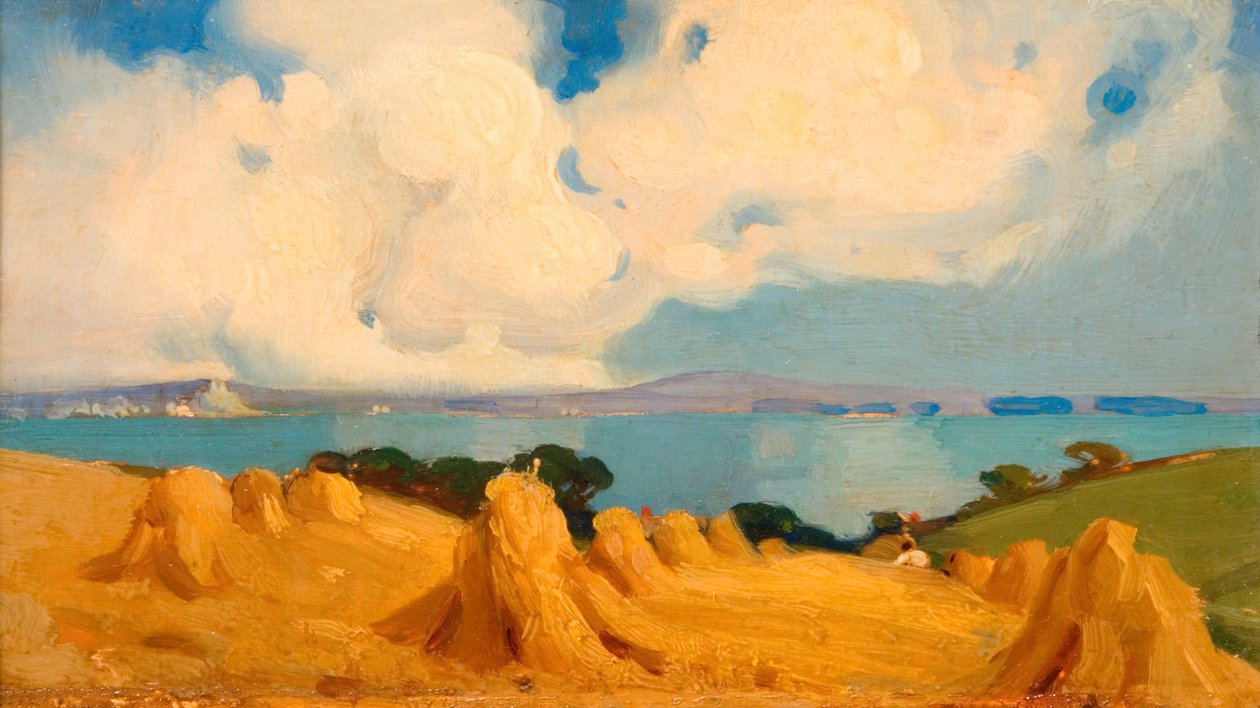 Bahía de Mounts, Cornualles, 1916-1924 de Benjamin Haughton