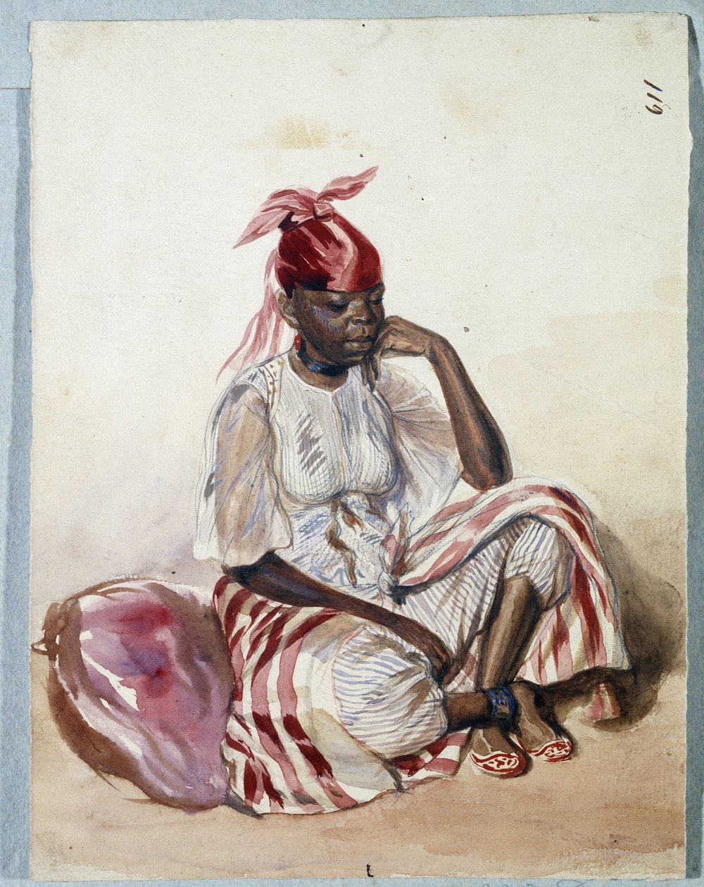 Negra en traje de Benjamin Roubaud