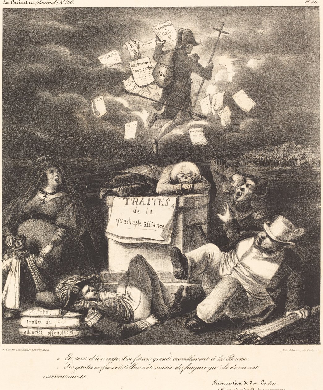 Resurrección de don Carlo... de Benjamin Roubaud