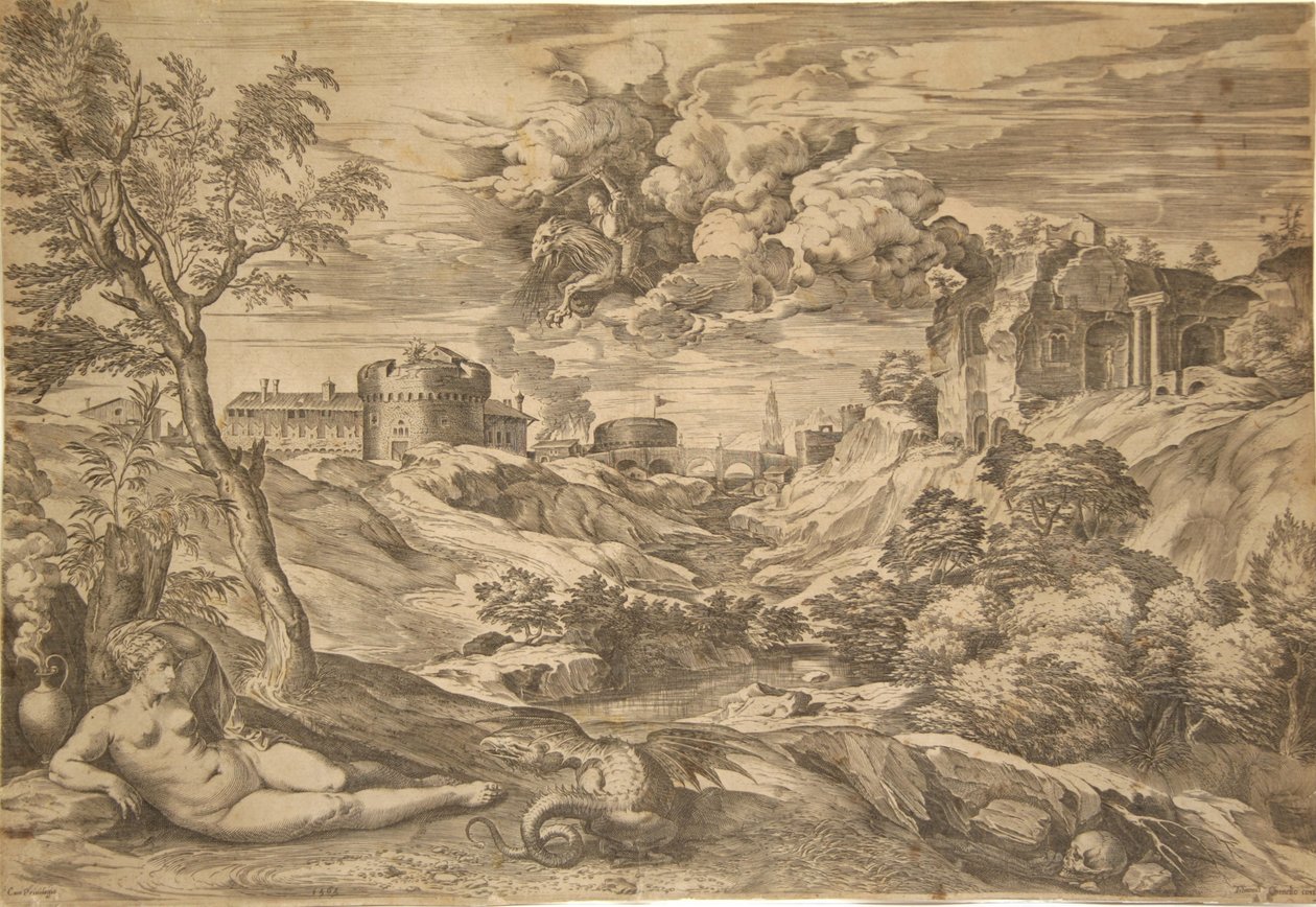 Medoro y Angélica de Benjamin Thomas Pouncy