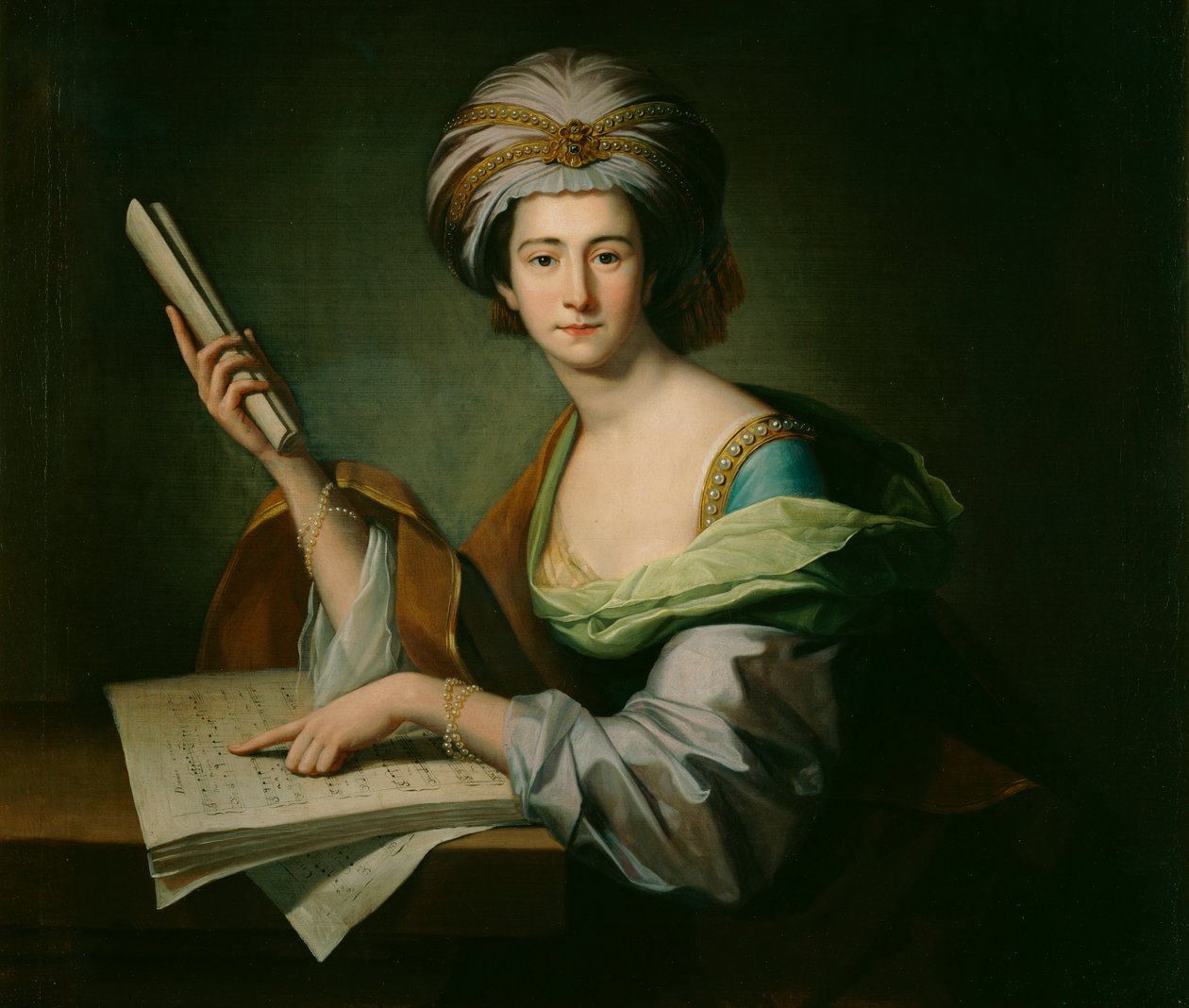 Anna Maria Schutz, Lady Griffin de Benjamin West