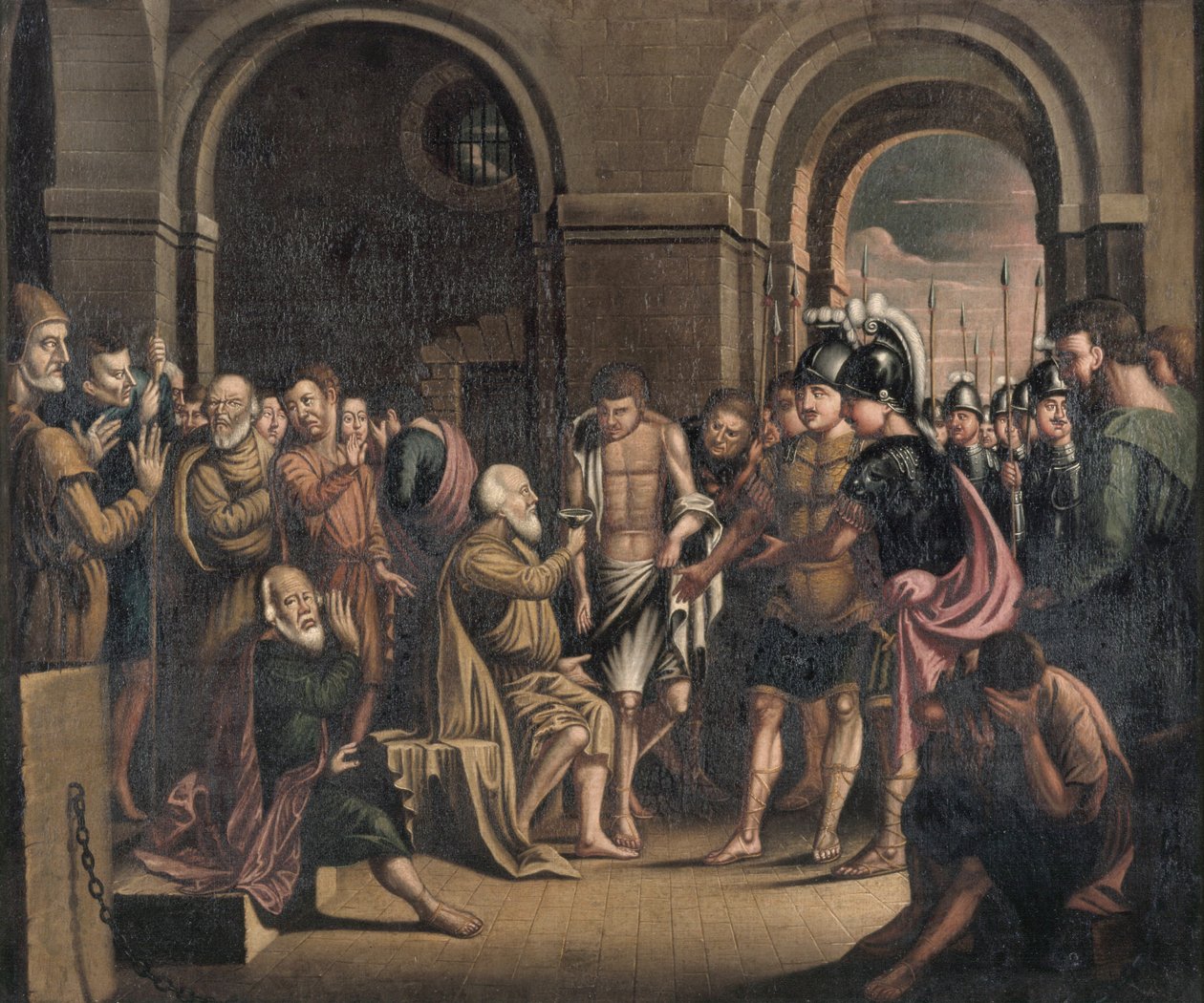La muerte de Sócrates, 1756 de Benjamin West