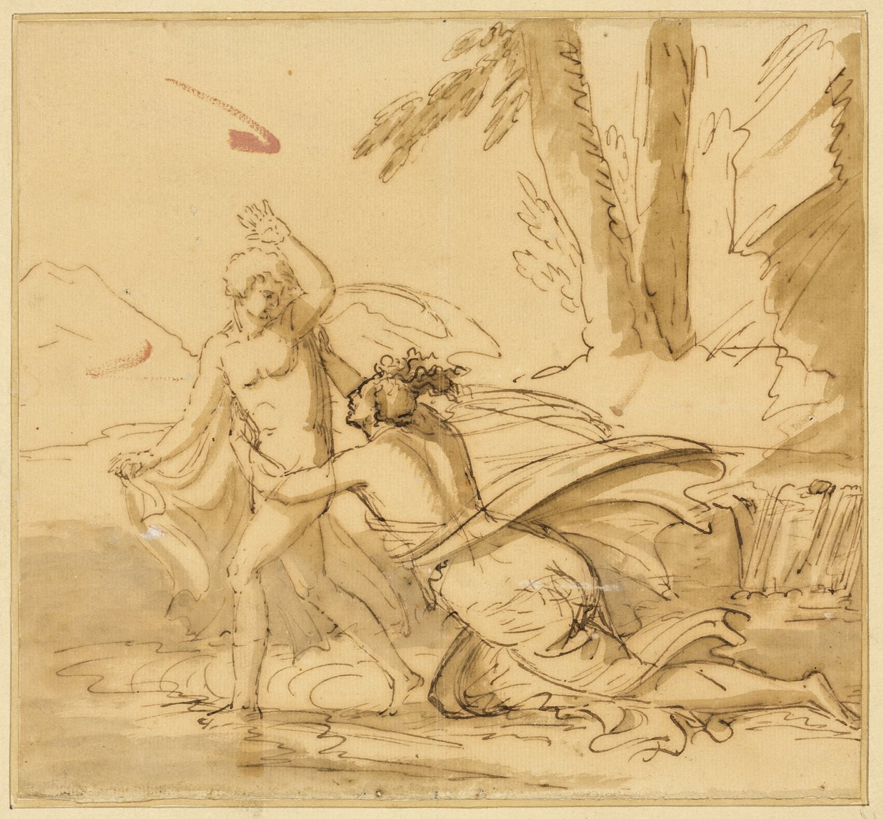 José y la mujer de Patifar de Benjamin West