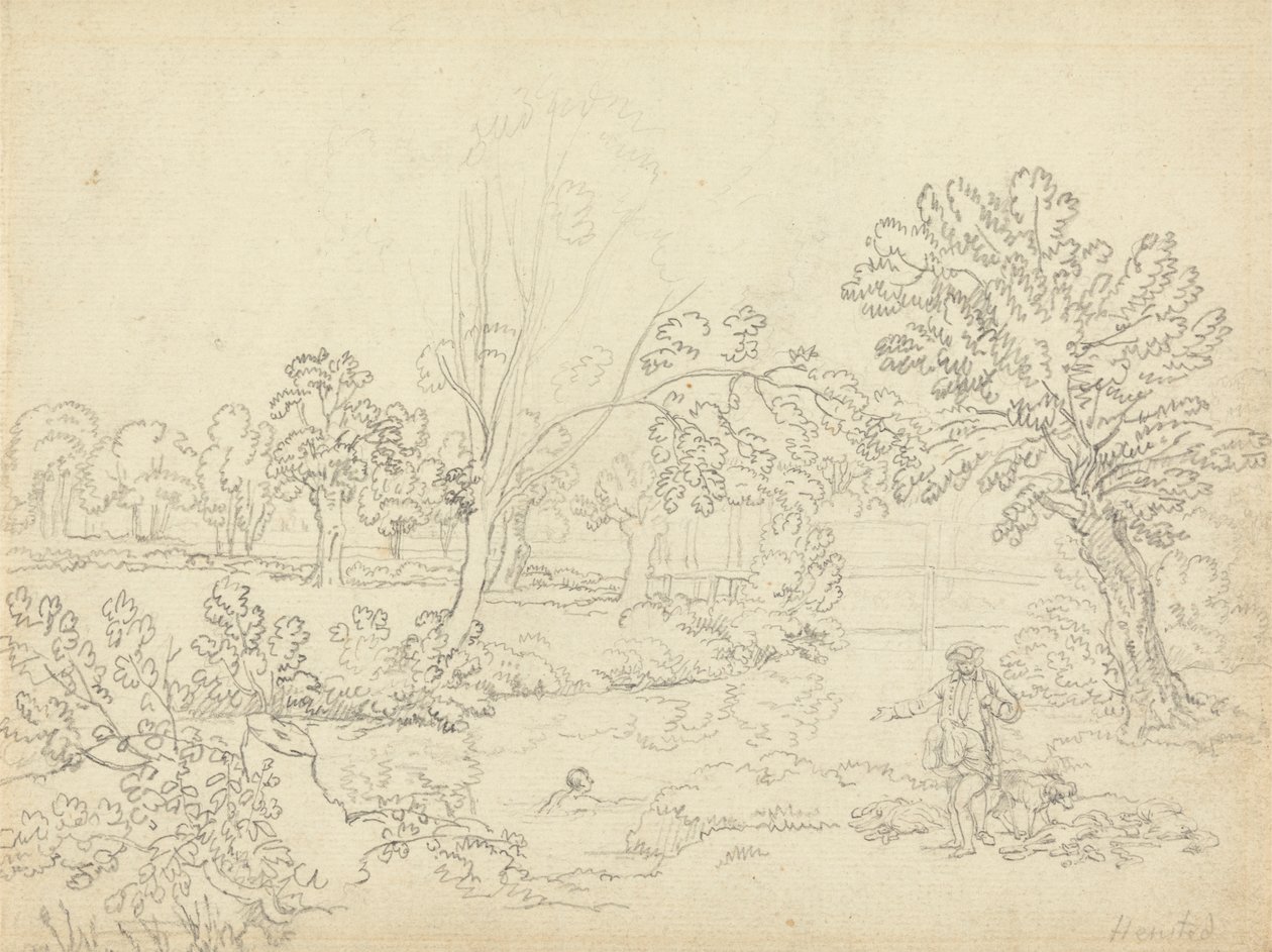 Paisaje en Henstead de Benjamin West