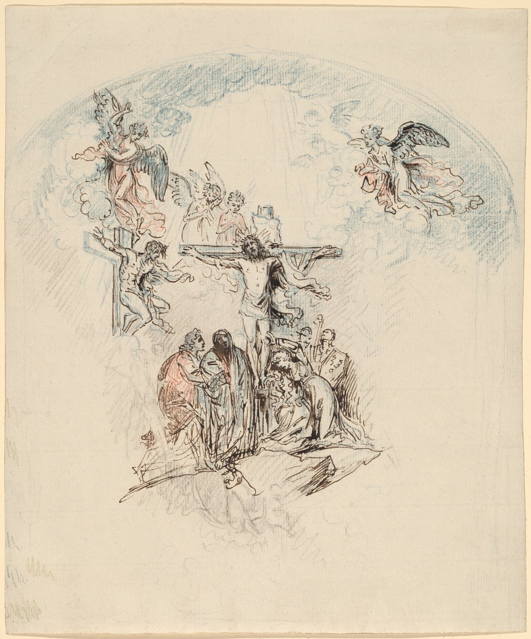 La Crucifixión de Benjamin West