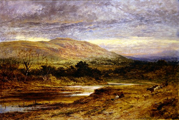 Atardecer en Llandulas, Gales del Norte de Benjamin Williams Leader