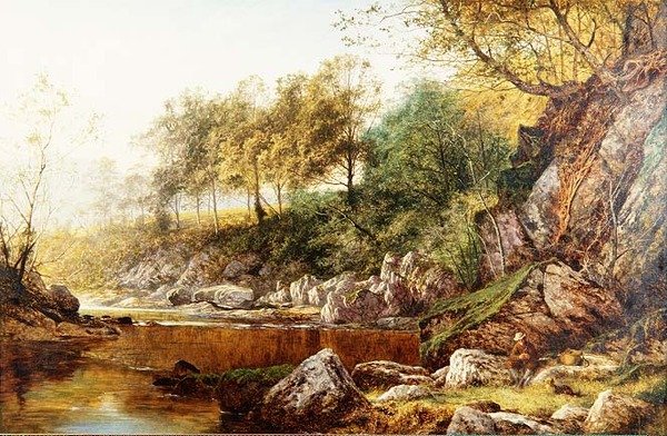 En el río Conway de Benjamin Williams Leader