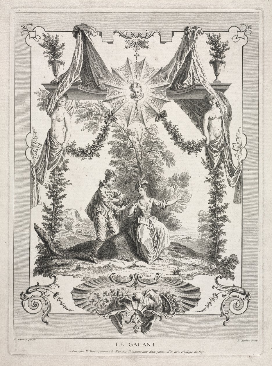 El galante de Benoit II Audran