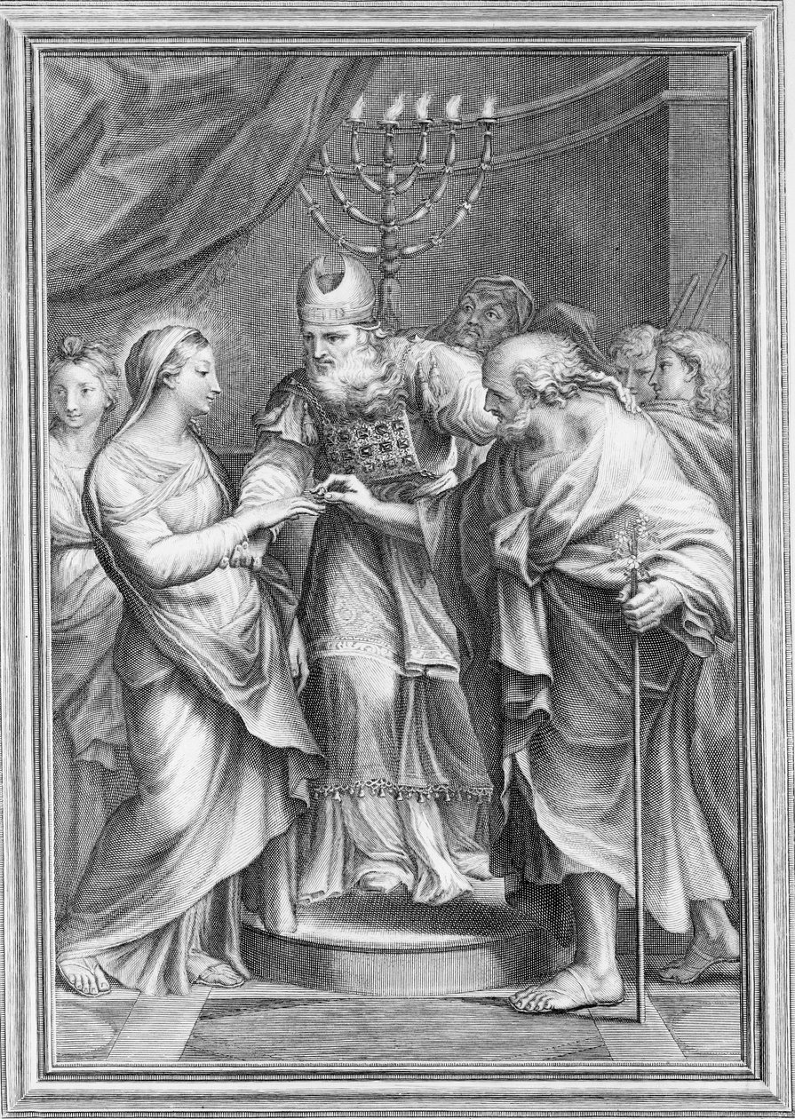 Matrimonio de la Virgen, 1645-1724 de Benoît Farjat