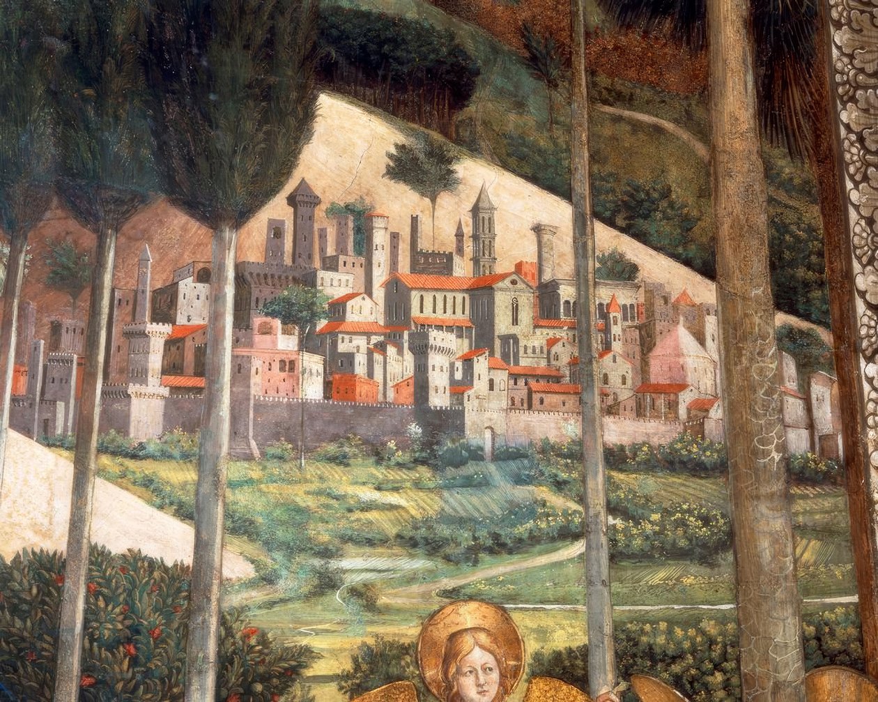 Ángel de Benozzo Gozzoli